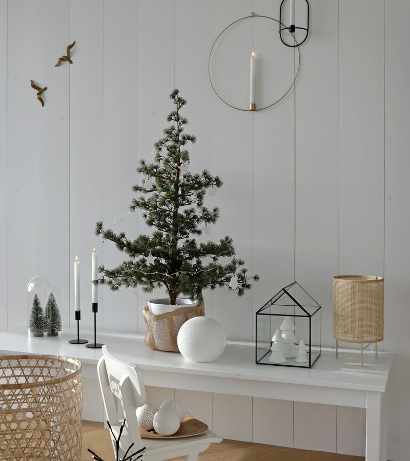 Binnenkijken Een witte Scandinavische kerst JYSK